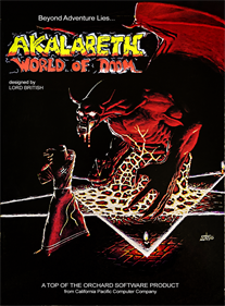 Akalabeth: World of Doom - Fanart - Box - Front Image