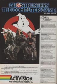 Ghostbusters - Advertisement Flyer - Front Image