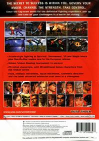 Tekken Tag Tournament - Box - Back Image