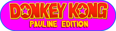 Donkey Kong: Pauline Edition - Clear Logo Image