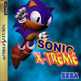 Sonic X-treme - Fanart - Box - Front