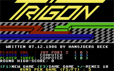 Trigon - Screenshot - Game Title Image