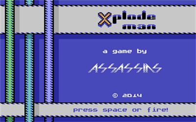 Xplode Man - Screenshot - Game Title Image