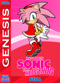 Amy Rose in Sonic The Hedgehog - Fanart - Box - Front Image