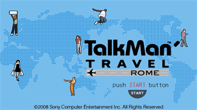 TalkMan Travel: Rome - Screenshot - Game Title Image