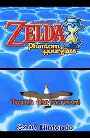 The Legend of Zelda: Phantom Hourglass - Screenshot - Game Title Image