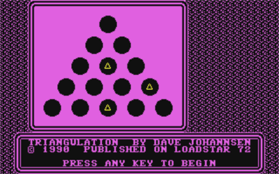 Triangulation - Screenshot - Game Title Image