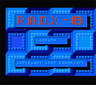 RADX-8 - Screenshot - Game Title Image