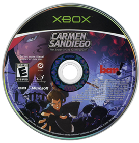 Carmen Sandiego: The Secret of the Stolen Drums - Disc Image