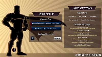 Code of Superheroes - Screenshot - Game Select Image