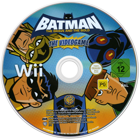 Batman: The Brave and the Bold: The Videogame - Disc Image