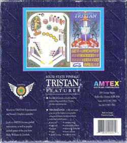 Solid State Pinball: Tristan - Box - Back Image
