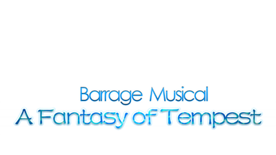 弹幕音乐绘 ～风雷幻奏曲～ / Barrage Musical ~A Fantasy of Tempest~ - Clear Logo Image