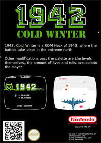 1942: Cold Winter - Fanart - Box - Back Image