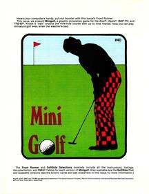 Mini Golf - Box - Front Image
