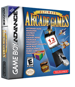 Ultimate Arcade Games - Box - 3D Image