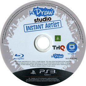 UDraw Studio: Instant Artist - Disc Image