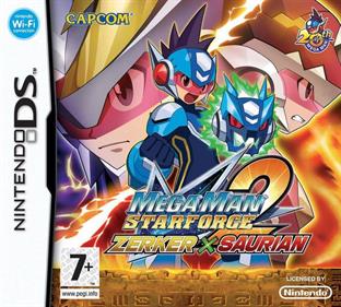 Mega Man Star Force 2: Zerker x Saurian - Box - Front Image