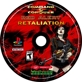 Command & Conquer: Red Alert: Retaliation - Fanart - Disc Image