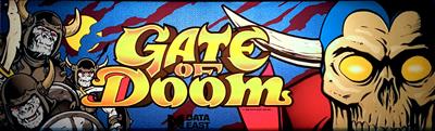 Gate of Doom - Arcade - Marquee Image