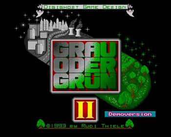 Grau Oder Grun 2 - Screenshot - Game Title Image