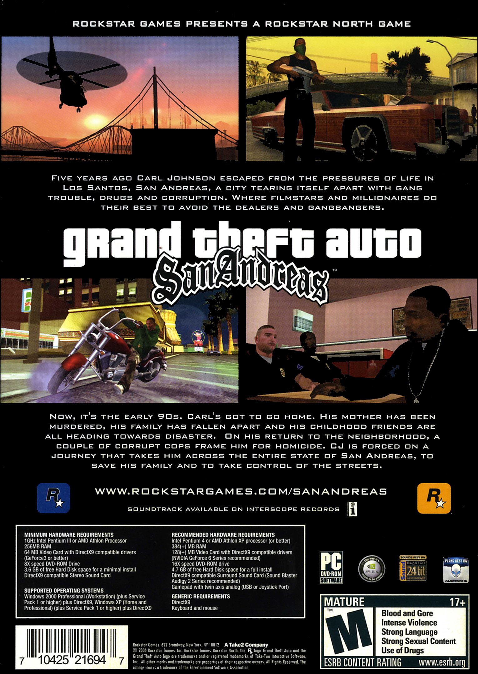 Grand Theft Auto: San Andreas Images - LaunchBox Games Database