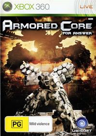 Armored Core: For Answer - Box - Front Image