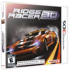 Ridge Racer 3D - Box - 3D Image