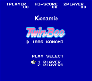 Twinbee - Screenshot - Game Title Image