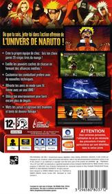 Naruto: Ultimate Ninja Heroes - Box - Back Image
