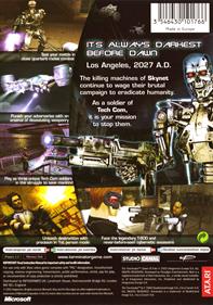 The Terminator: Dawn of Fate - Box - Back Image