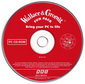 Wallace & Gromit Fun Pack - Disc Image