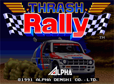 Thrash Rally - Screenshot - Game Title Image