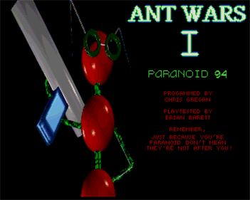 Ant Wars - Screenshot - Game Title Image