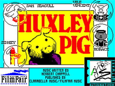 Huxley Pig - Screenshot - Game Title Image