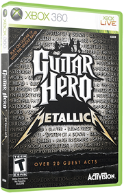 Guitar Hero: Metallica - Box - 3D Image