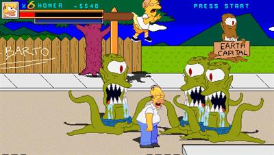The Simpsons: Treehouse of Horror - Screenshot - Gameplay Image