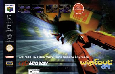 Wipeout 64 - Advertisement Flyer - Front Image