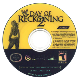 WWE Day of Reckoning 2 - Disc Image