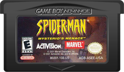 Spider-Man: Mysterio's Menace - Cart - Front Image
