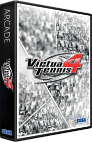 Virtua Tennis 4 - Box - 3D Image