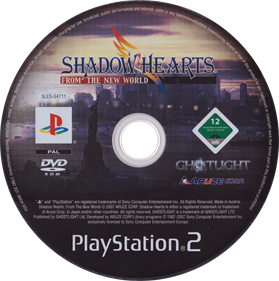 Shadow Hearts: From the New World - Disc Image