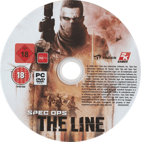 Spec Ops: The Line - Disc Image