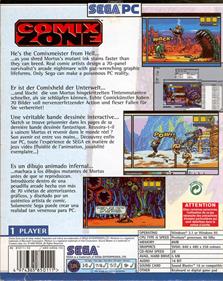 Comix Zone - Box - Back Image