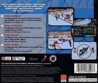 NHL Powerplay '96 - Box - Back Image