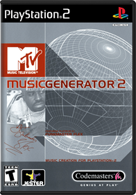 MTV Music Generator 2 - Box - Front - Reconstructed Image