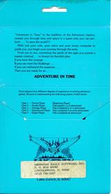 Adventure in Time - Box - Back Image