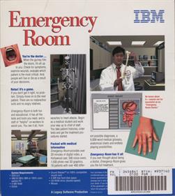 Emergency Room - Box - Back Image