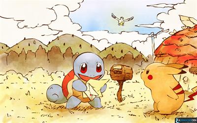 Pokémon Mystery Dungeon: Red Rescue Team - Fanart - Background Image