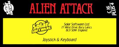 Alien Attack - Box - Back Image